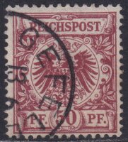 Deutsches Reich 1889 Mi.-Nr. 50 ba - gestempelt geprüft