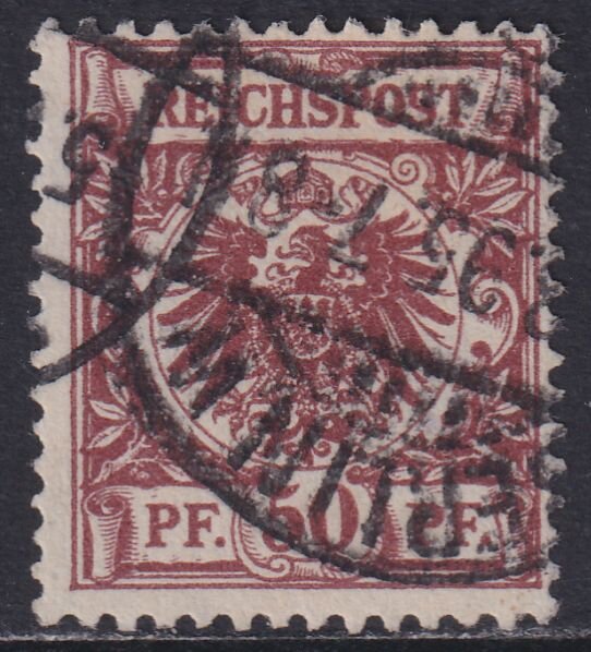 Deutsches Reich 1889 Mi.-Nr. 50 c - gestempelt geprüft