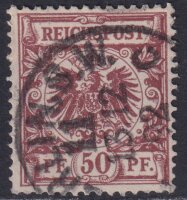 Deutsches Reich 1889 Mi.-Nr. 50 d - gestempelt
