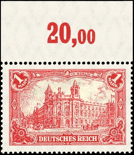 Inflation 1920 Mi.-Nr. A113 a P OR Oberrand - postfrisch