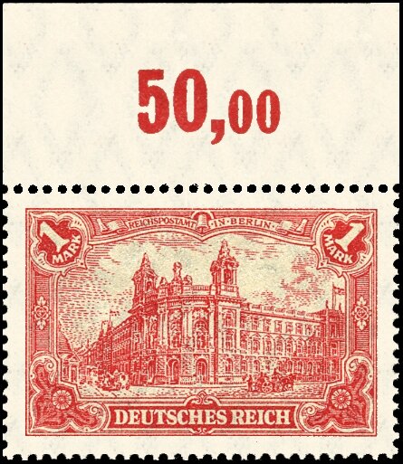 Inflation 1920 Mi.-Nr. A113 b P OR Oberrand - postfrisch