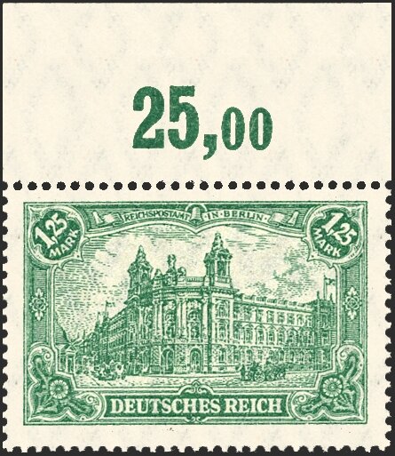Inflation 1920 Mi.-Nr. 113 P OR Oberrand - postfrisch