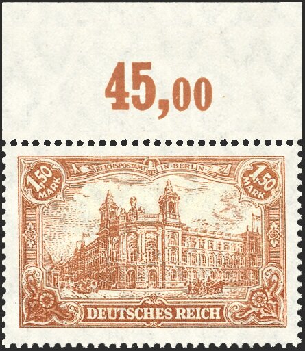 Inflation 1920 Mi.-Nr. 114 b P OR Oberrand - postfrisch geprüft