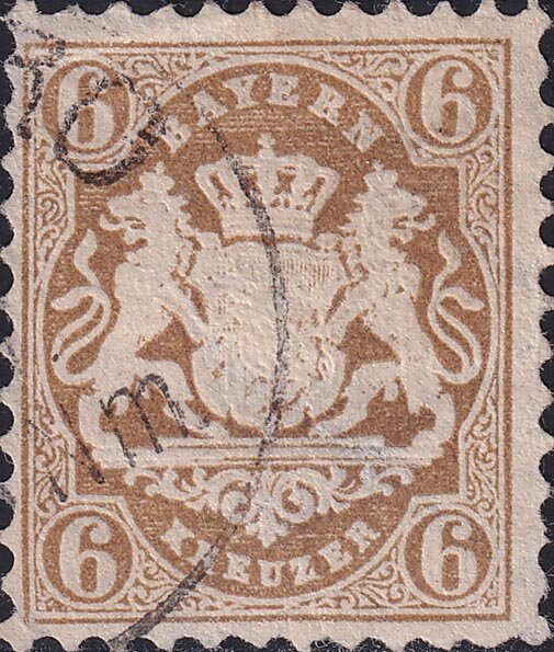 Bayern 1870 Mi.-Nr. 24 X - gestempelt