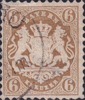 Bayern 1870 Mi.-Nr. 24 X - gestempelt