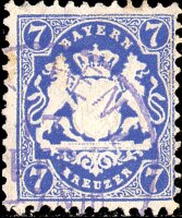 Bayern 1870 Mi.-Nr. 25 Y - gestempelt