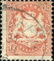 Bayern 1870 Mi.-Nr. 27 Xb - gestempelt