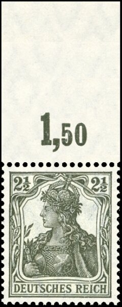 Inflation 1916 Mi.-Nr. 98 P OR Oberrand - postfrisch