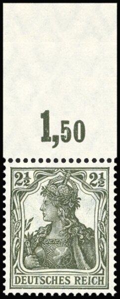 Inflation 1916 Mi.-Nr. 98 x P OR Oberrand - postfrisch geprüft