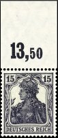 Inflation 1917 Mi.-Nr. 101 b P OR Oberrand - postrisch...