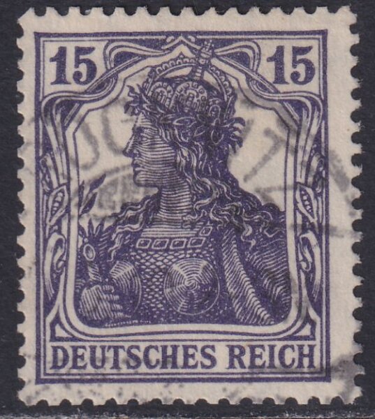 Deutsches Reich 1918 Mi.-Nr. 101 c - gestempelt geprüft