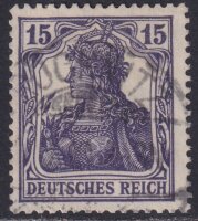 Deutsches Reich 1918 Mi.-Nr. 101 c - gestempelt geprüft