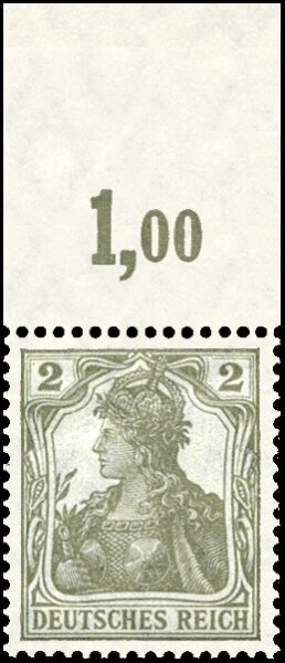 Inflation 1918 Mi.-Nr. 102 P OR Oberrand - posfrisch