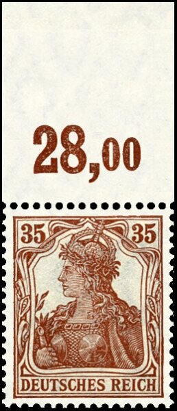Inflation 1918 Mi.-Nr. 103 a P OR Oberrand - postfrisch