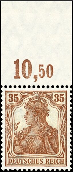 Inflation 1918 Mi.-Nr. 103 c P OR Oberrand - postfrisch