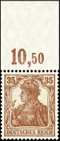 Inflation 1918 Mi.-Nr. 103 c P OR Oberrand - postfrisch