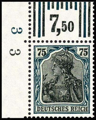 Inflation 1918 Mi.-Nr. 104 b W OR 141/232 - postfrisch