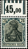 Inflation 1918 Mi.-Nr. 104 c W OR 141/151 - postfrisch