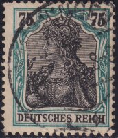 Deutsches Reich 1918 Mi.-Nr. 104 d (früher b F) -...