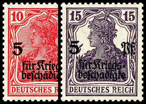 Inflation 1919 Mi.-Nr. 105-106 - postfrisch