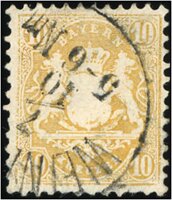Bayern 1870 Mi.-Nr. 29 Xb - gestempelt