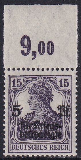 Inflation 1919 Mi.-Nr. 106 b P OR Oberrand - postfrisch