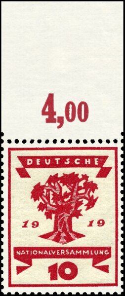 Inflation 1919 Mi.-Nr. 107 P OR Oberrand - postfrisch