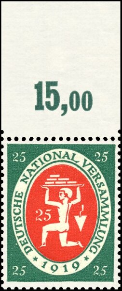 Inflation 1919 Mi.-Nr. 109 P OR Oberrand - postfrisch