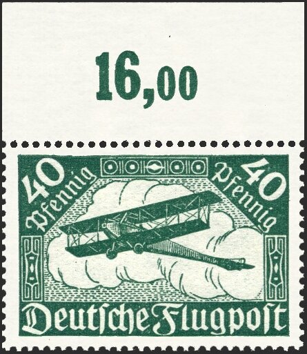 Inflation 1919 Mi.-Nr. 112 a P OR Oberrand - postfrisch