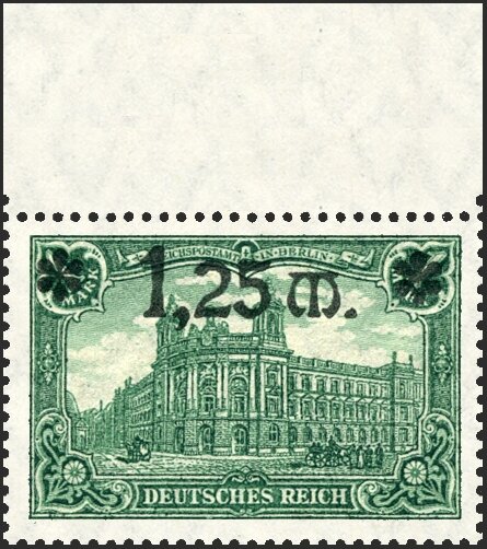 Inflation 1920 Mi.-Nr. 116 I P OR Oberrand - postfrisch