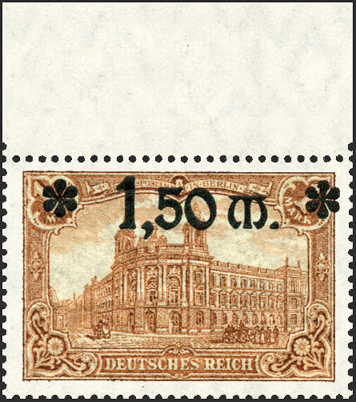 Inflation 1920 Mi.-Nr. 117 P OR Oberrand - postfrisch