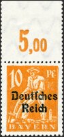 Inflation 1920 Mi.-Nr. 120 P OR III - postfrisch