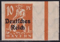 Deutsches Reich 1920 Mi.-Nr. 120 U - postfrisch