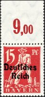 Inflation 1920 Mi.-Nr. 121 P OR III - postfrisch