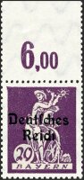 Inflation 1920 Mi.-Nr. 122 P OR III Oberrand - postfrisch