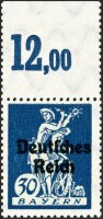 Inflation 1920 Mi.-Nr. 123 P OR III Oberrand - postfrisch