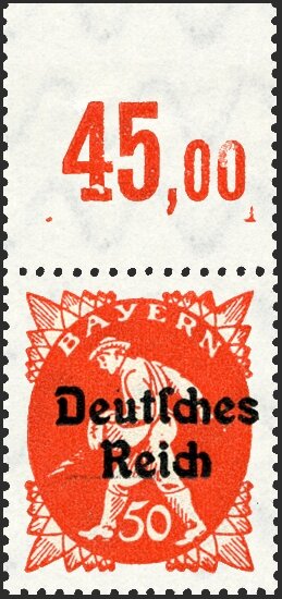 Inflation 1920 Mi.-Nr. 125 P OR I Oberrand - postfrisch
