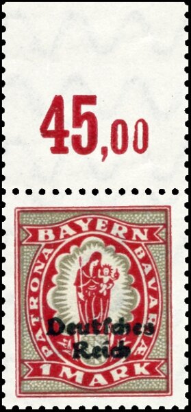 Inflation 1920 Mi.-Nr. 129 P OR I.2 Oberrand - postfrisch