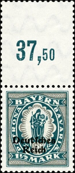 Inflation 1920 Mi.-Nr. 131 P OR I.1 Oberrand - postfrisch