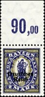 Inflation 1920 Mi.-Nr. 132 P OR II Oberrand - postfrisch