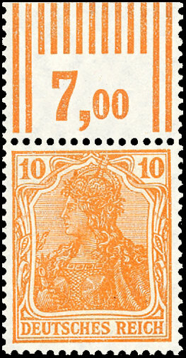 Inflation 1920 Mi.-Nr. 141 W 292 Oberrand - postfrisch