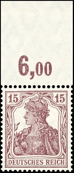 Inflation 1920 Mi.-Nr. 142 a P OR Oberrand - postfrisch