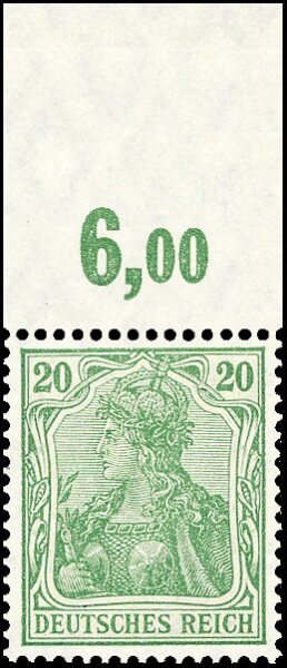 Inflation 1920 Mi.-Nr. 143 a P OR Oberrand - postfrisch