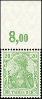 Inflation 1920 Mi.-Nr. 143 b P OR - postfrisch geprüft