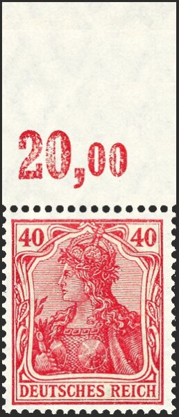 Inflation 1920 Mi.-Nr. 145 P OR Oberrand - postfrisch