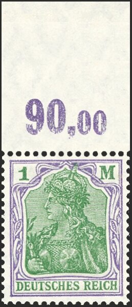 Inflation 1920 Mi.-Nr. 150 P OR Oberrand - postfrisch