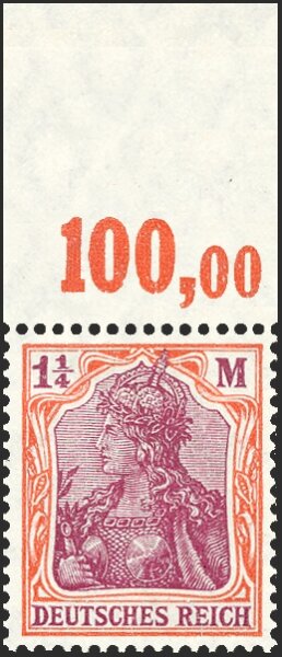 Inflation 1920 Mi.-Nr. 151 a P OR Oberrand - postfrisch