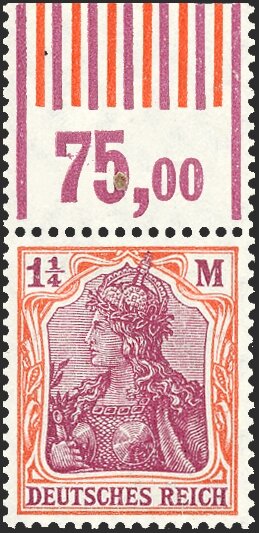 Inflation 1920 Mi.-Nr. 151 a W OR 060/151 Oberrand - postfrisch