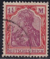 Deutsches Reich 1920 Mi.-Nr. 151 Y FA Weinbuch - gestempelt