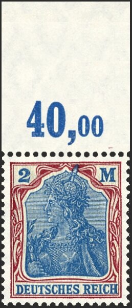 Inflation 1920 Mi.-Nr. 152 P OR Oberrand - postfrisch
